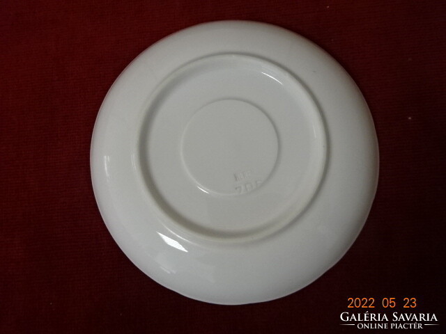 Herend porcelain teacup coaster with herend 706 impression. He has! Jókai.