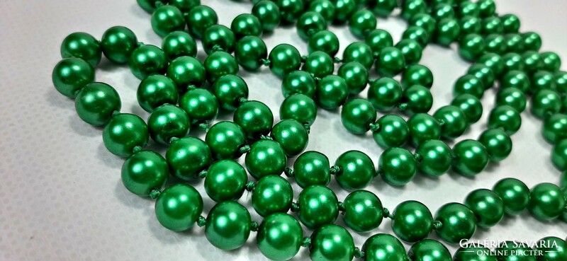 Vintage zöld  gyöngysor