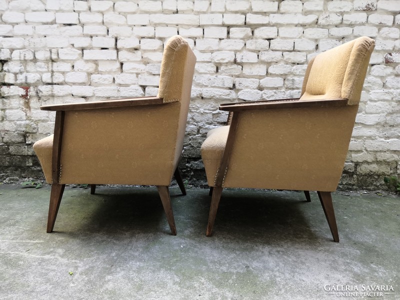 Perestegi József craftsman armchair pair # 015