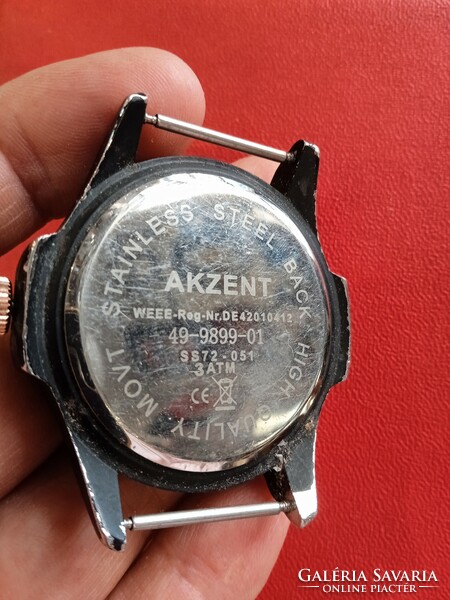 Akzent, German men's watch, in working order, for collectors.