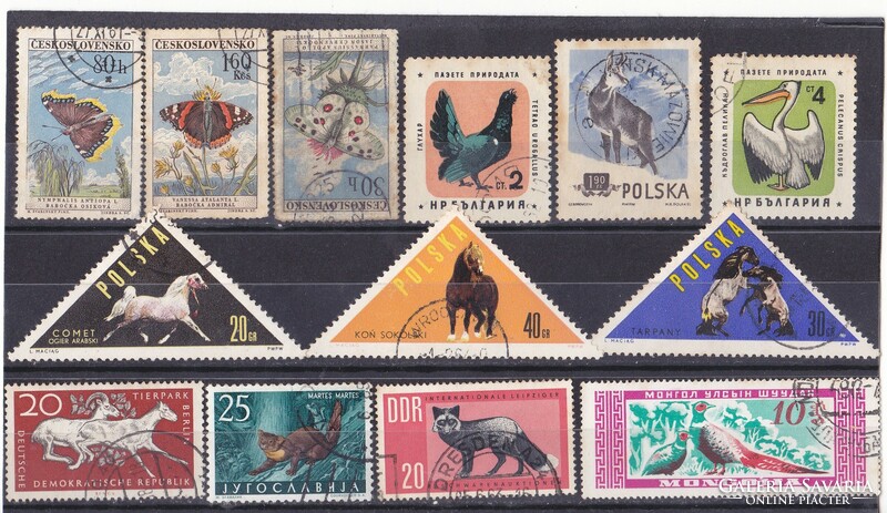 Stamp pack animals / abroad /