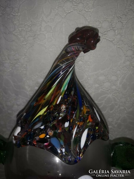 40 cm, Muránói üveg  bohóc