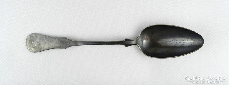 1J095 antique big spoon silver plated christofle 27.5 Cm