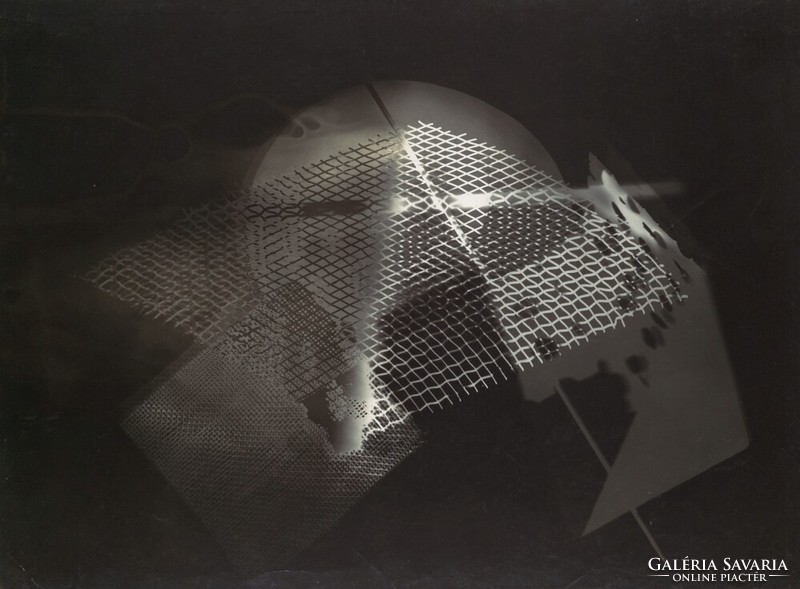 László Moholy the Great - photogram i. - Blind canvas reprint