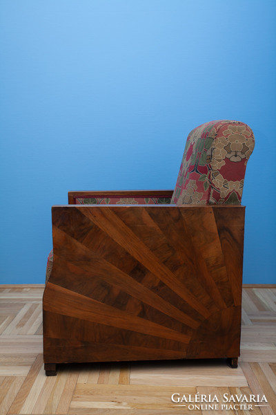 French art deco armchair