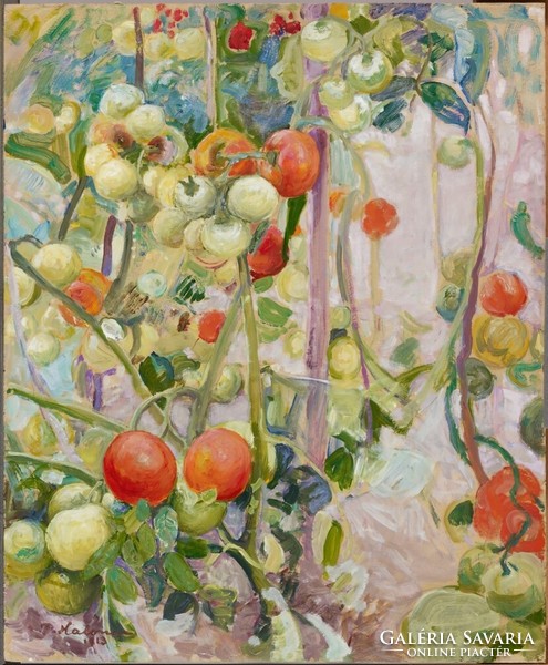 Pekka halonen - tomatoes - canvas reprint