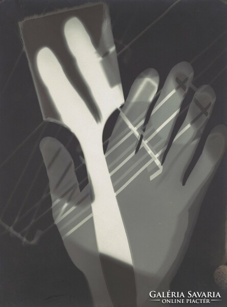 László Moholy the Great - photogram iii. - Blind canvas reprint
