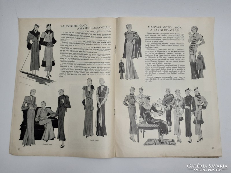 Old newspaper 1935 winter is the fashion magazine of the new times