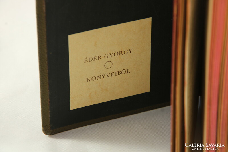 1891 Magyar nyomdászok évkönyve - címeres Gottermayer kötésben RITKA