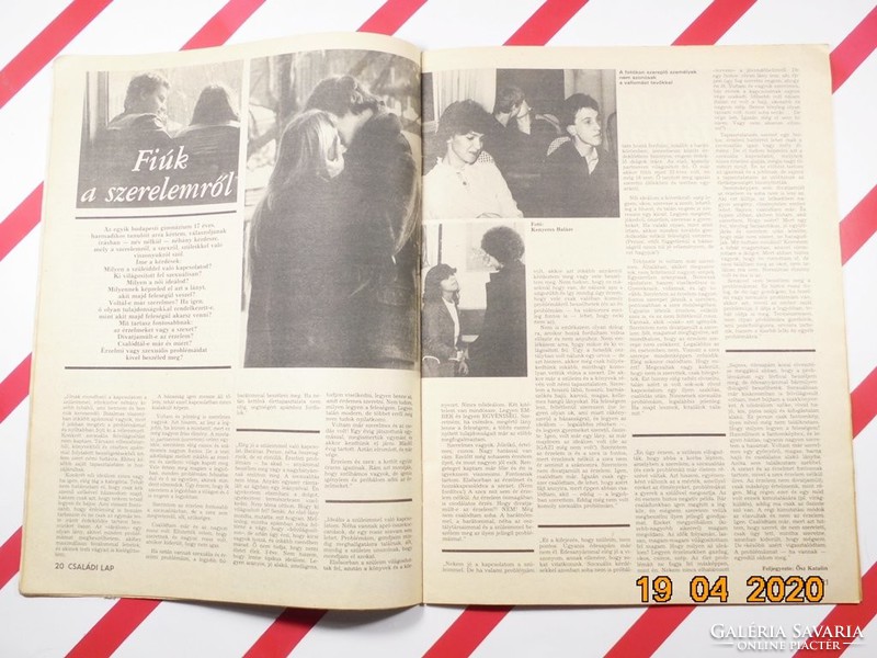 Régi retro újság - Családi Lap - A Magyar Vöröskereszt Folyóirata - 1983 május - XXXII. évfolyam 5.