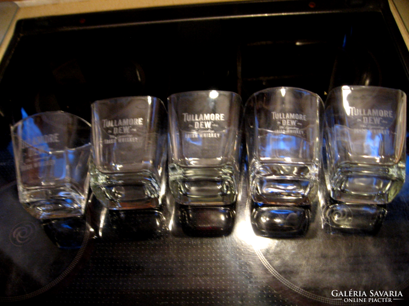 Tullamore dew glass irish whiskey glasses