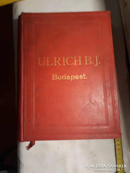 Rrr! Ulrich b.J. Hungarian price catalog 1914 (1360 pages!!!)