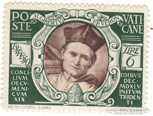 Vatican special delivery commemorative stamp 1946