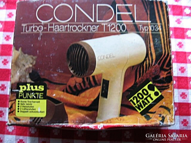 Retro condel hair dryer