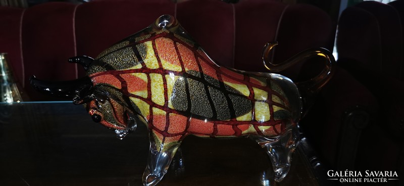 Gyűjteményből kínálom megvételre - muránói bika