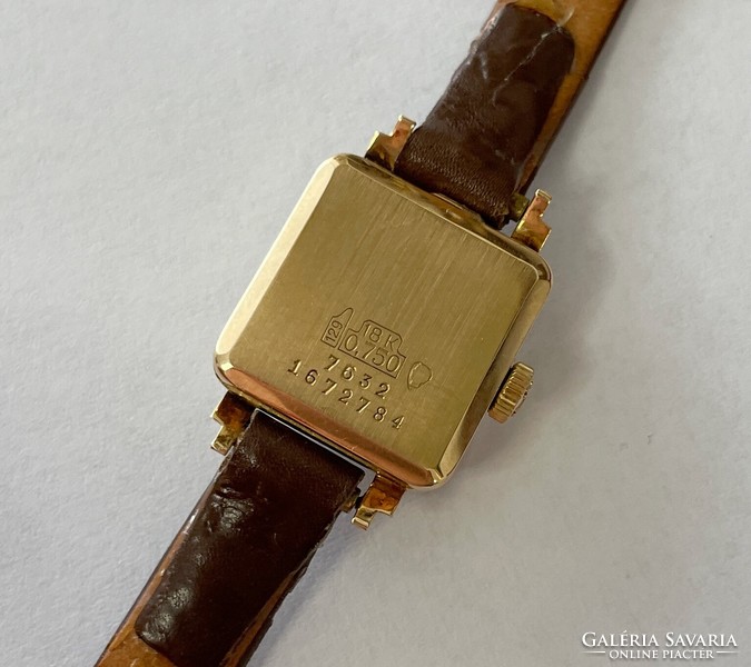 Cortébert 18k gold women's watch