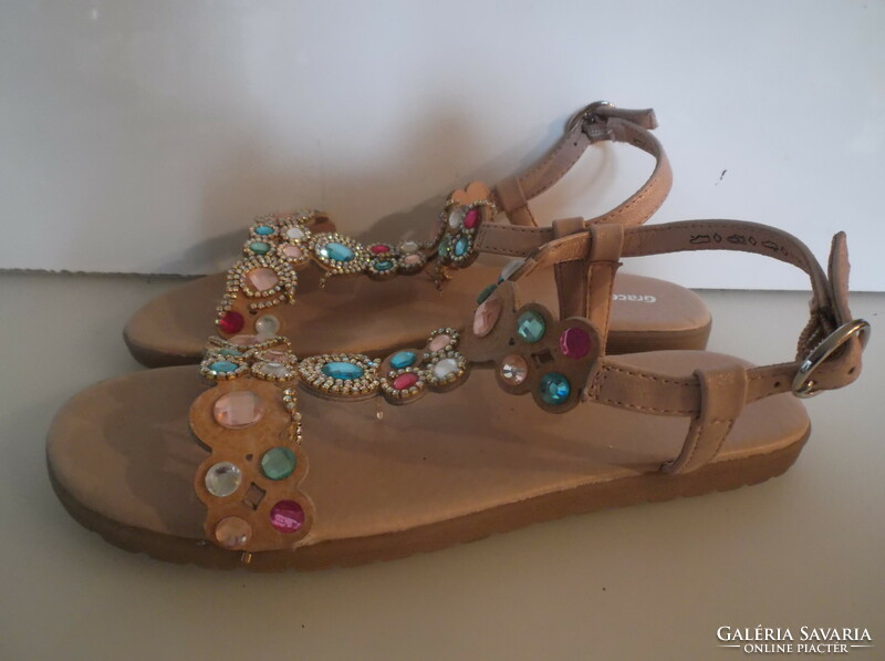 Sandals - new - graceland - rhinestone 35