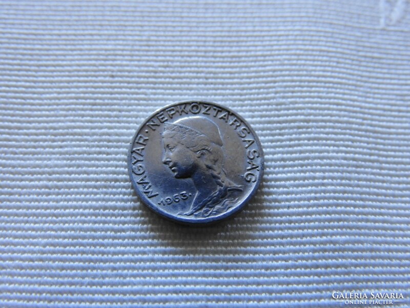 B1 / 7/8 1963 aluminum 5 pennies