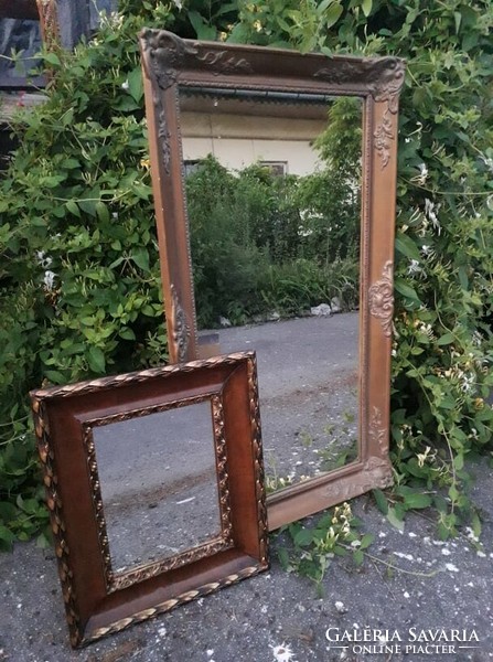 2 old mirrors.