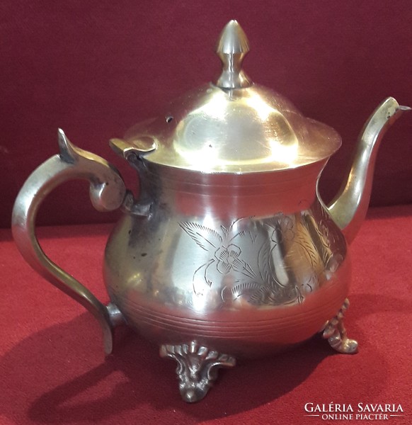Old silver-plated jug 1 (m2570)