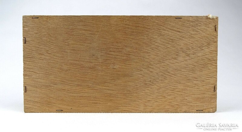 1J429 Dechets de Havane fa szivardoboz 3 x 19 x 9.5 cm