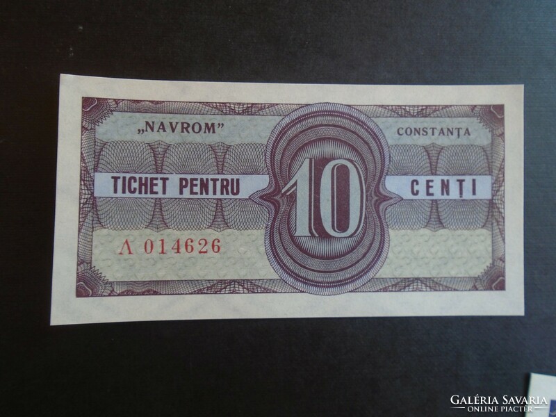 27  131 ROMÁNIA  - NAVROM    1,5,10,25,50 cents  + 2,5 dollars   1980's UNC