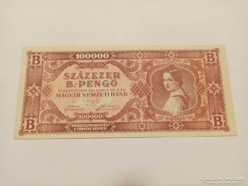 100.000 pengő 1946