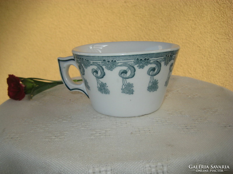 Zsolnay, teapot, from the end of the 1800s, marked Julia 10.5 x 6.2 cm + tongs