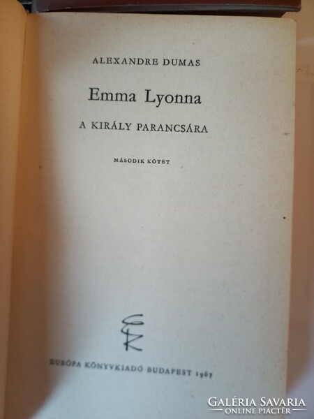 Alexandra Dumas: Emma Lyonna, Luisa San Felice, Volumes I, II, 1965, 1967