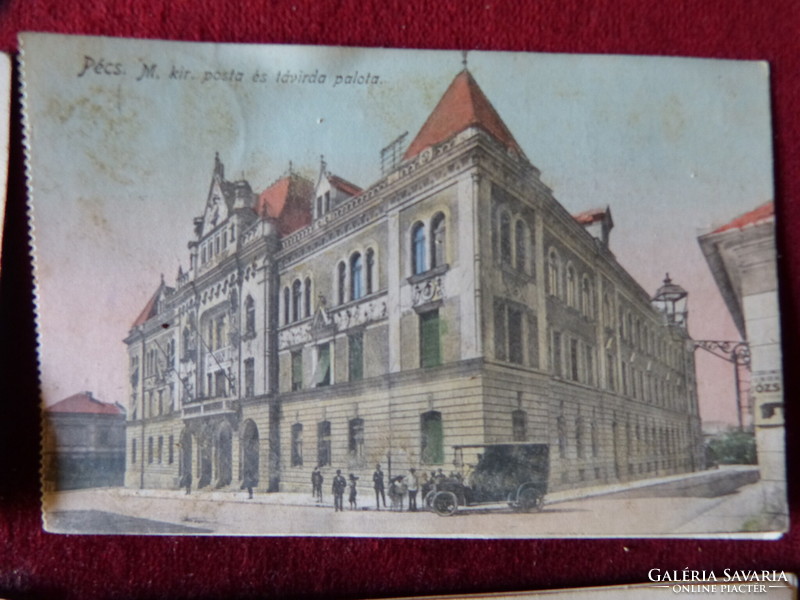 4 db. 110 éves képeslap /  Pécs.