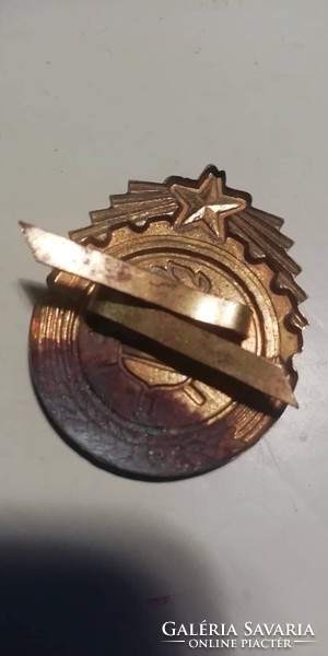Old fire cap badge, badge