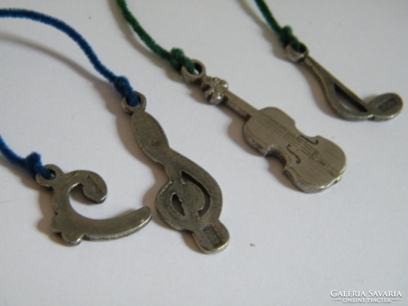 Chlada design tin casting small hanging ornaments (treble clef, note ...)
