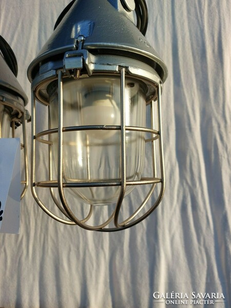 Industrial lamp, enamel lamp, deer lamp loft vintage HUF 40,000