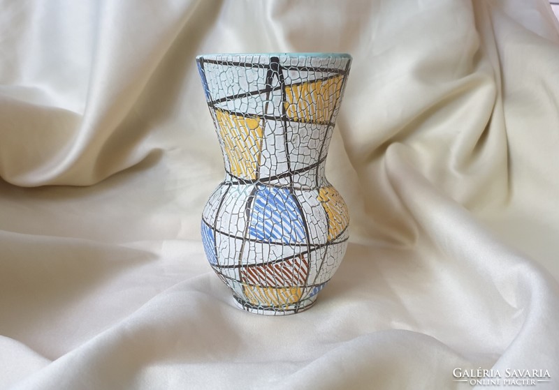 Crafted vase of applied art