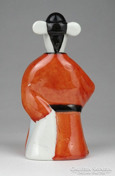 1J507 XX. századi keleti nodding porcelán szobor bólogatós figura 12.5 cm