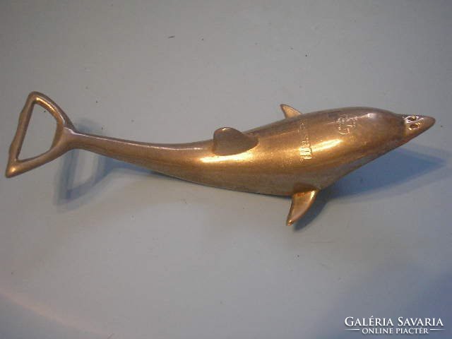 N 6 Antik  Westfalia 75 éves jubileumi delfin  nyitó ,és palack csavaró  17  cm es