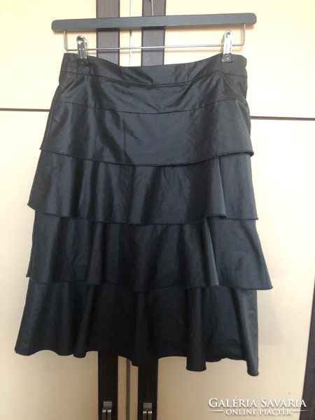 Retro ruffled skirt