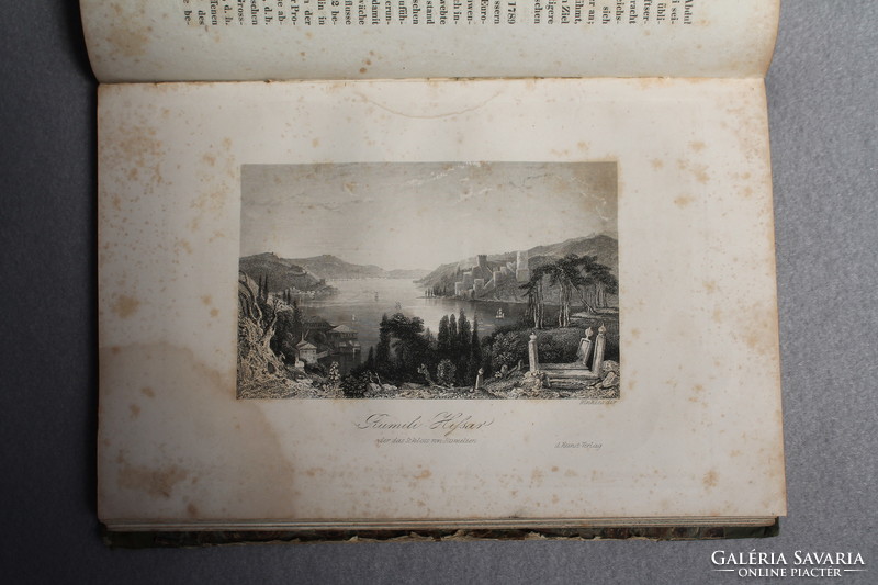 Konstantinápoly és környéke története képekkel, Lipcse, 1840 (német nyelven)