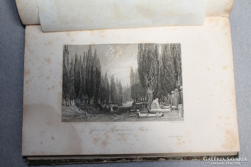 Konstantinápoly és környéke története képekkel, Lipcse, 1840 (német nyelven)