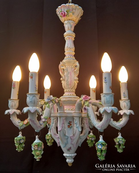 Porcelain chandelier