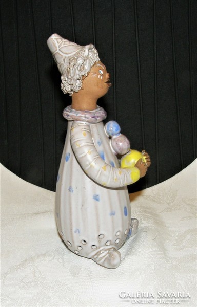 Colonial? - Ceramic clown figure 19 cm