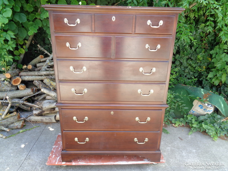 Drexel six-drawer chest of drawers