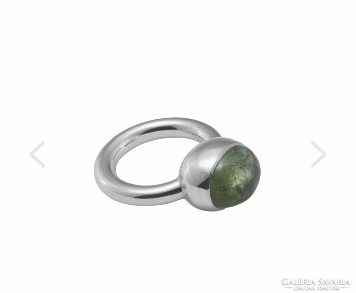 Olivin köves gyűrű