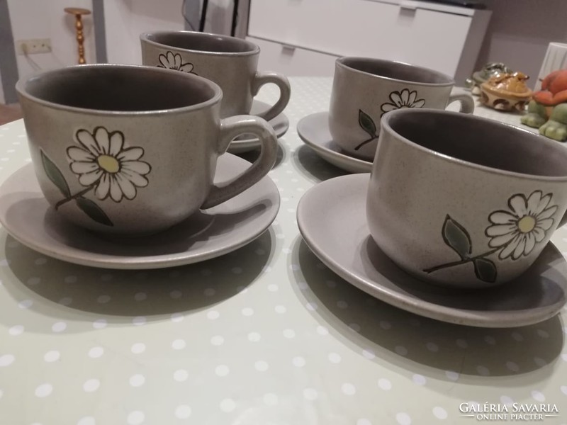 Floral coffees 4 sets
