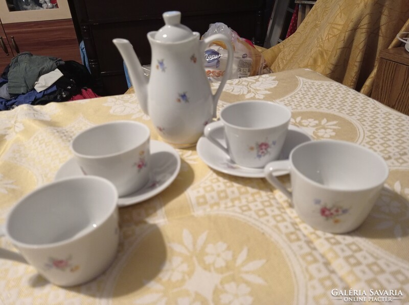 Sale!! Pieces of an antique unmarked tiny coffee set