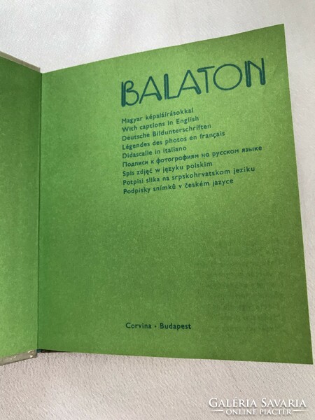 Balaton corvina publishes a small book about Lake Balaton, sailboats sights