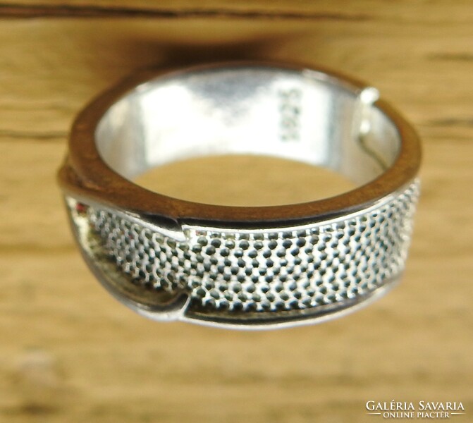 Old silver ring - adjustable