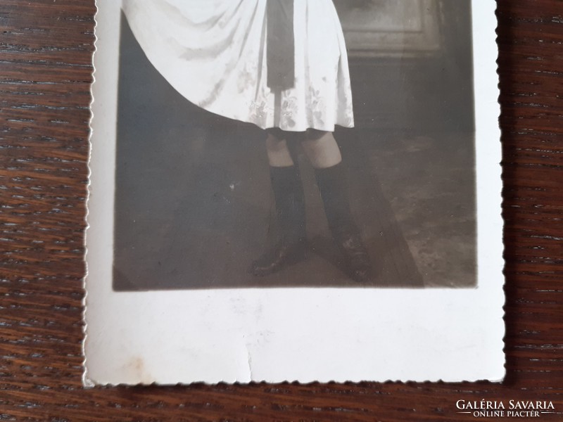 Régi női fotó 1947 vintage hölgy fénykép