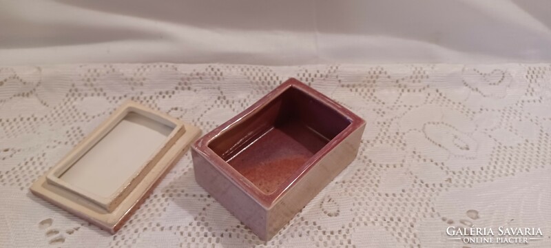 Ceramic casket box