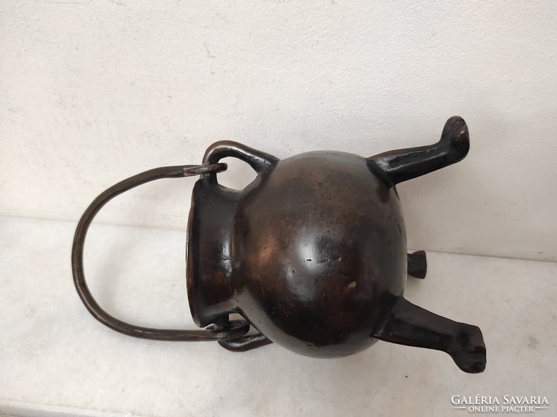 Antique pharmacy pot tripod bronze medicine maker pharmacy doctor 410 5578